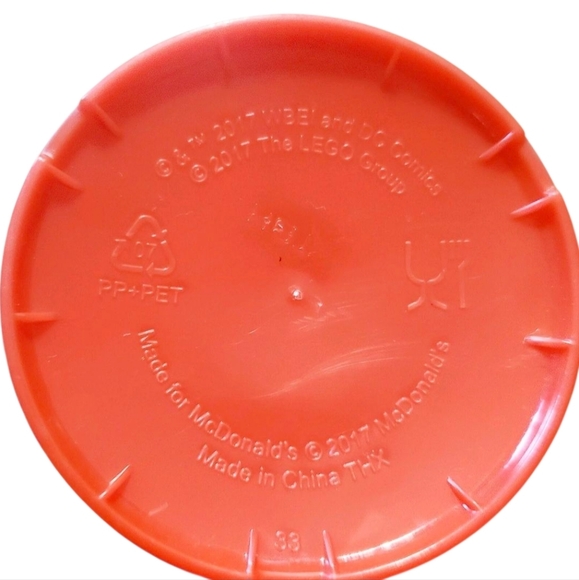 The Lego Batman Movie 2017 McDonald's Drink Cups With Lids, Lot Of 3. - Picture 8 of 8